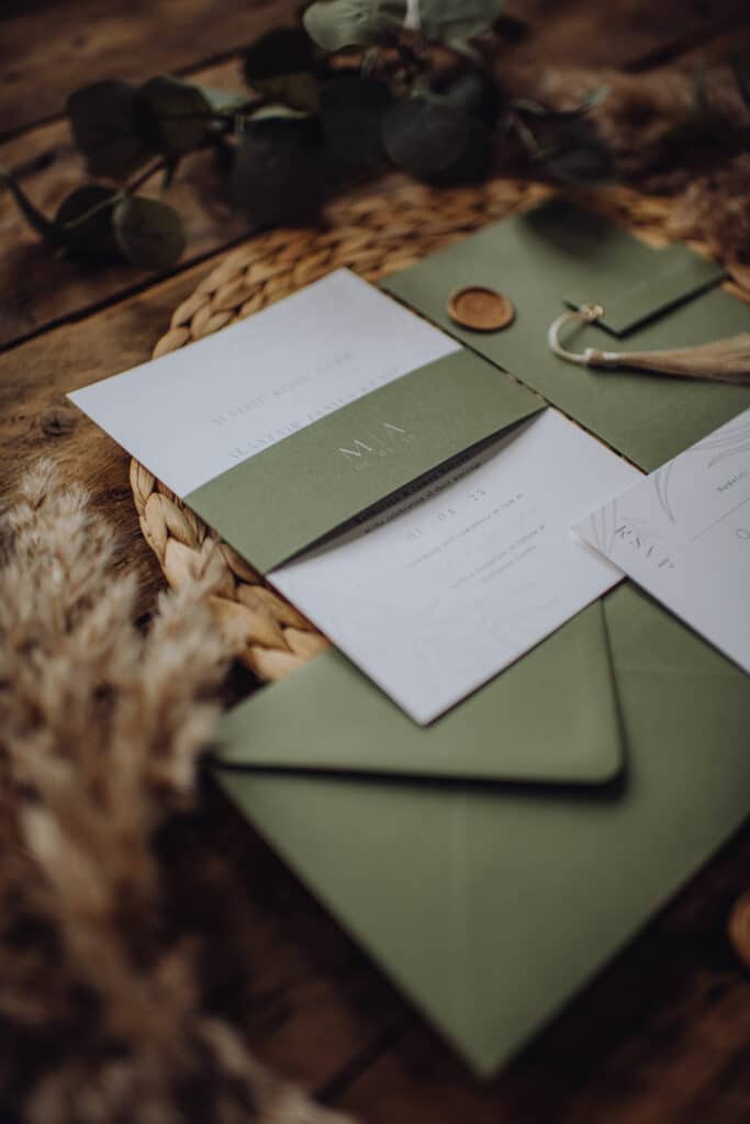 Aurora wedding stationery collection