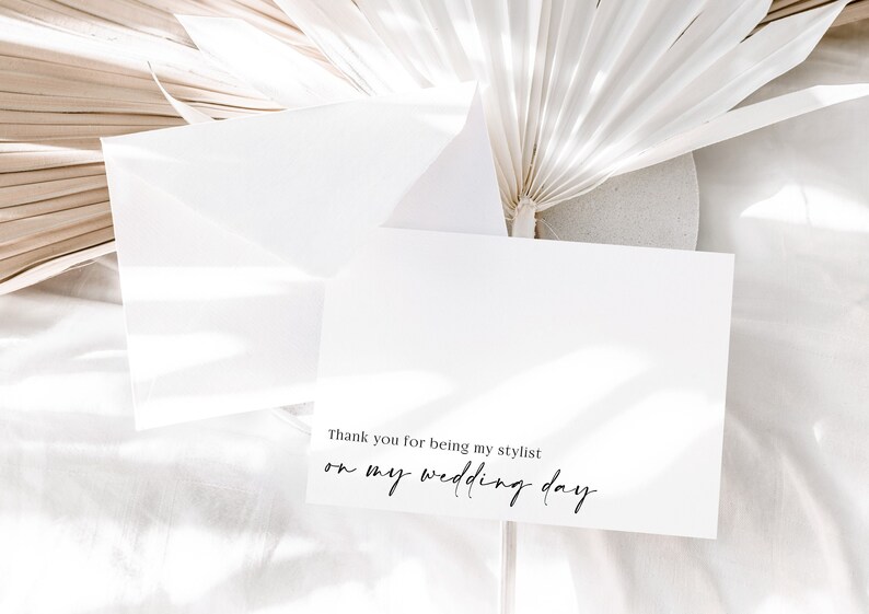 Wedding Stylist Thank You Card (A6)