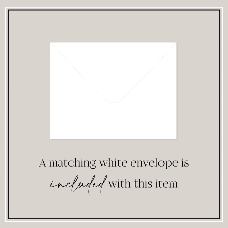 Watercolour Bridesmaid Proposal Card | A6 Wedding Party Card - Image 4