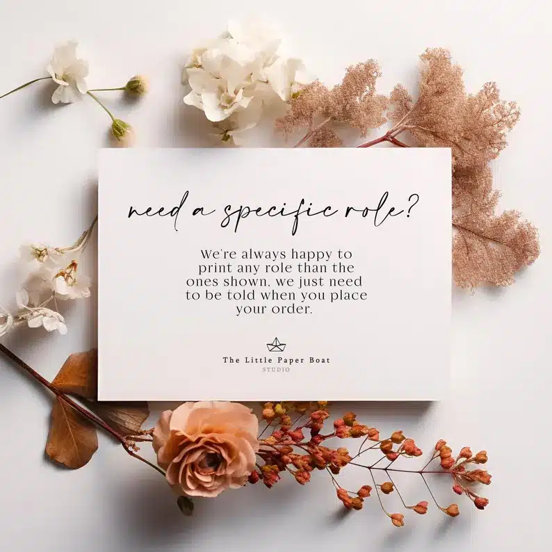 Thank You Maid of Honour Card | Personalised Bridesmaid Wedding Card - Image 2